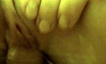 in the bedroom, cute blonde sabrina gets her big tits sucked before boyfriend penetrates her pussy.