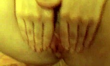 in the bedroom, cute blonde sabrina gets her big tits sucked before boyfriend penetrates her pussy.