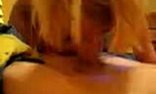 She Gave an Intense Blowjob to the Milf