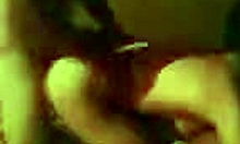 hardcore amateur threesome with doggy drilling, blowjobs, and double penetration