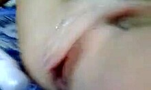 watch this teen fuck herself with deodorant?