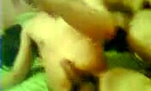 blindfolded dude fucks lithe asian teen