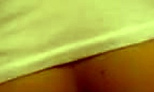 Blonde hottie proud of her achievement