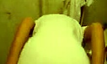 Blonde hottie proud of her achievement