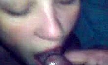 blond-haired hoe suckin cock, gettin fucked hard, damn