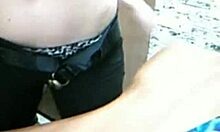 I flash my short-haired ass at work on webcam