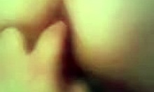 Detailed close-up view of a horny amateur wife getting her anal fingered intensely by her partner.