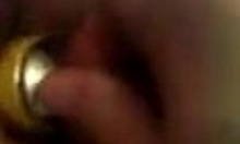 Hairy Pussy Hottie Fucked With Toy