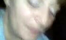 Russian Mature Sucks Dick Outdoors