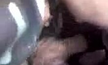 outdoor adventure with girlfriend involving handjob and blowjob