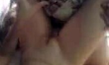 dark-haired chick gets her hot hole fucked hard.