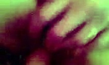 Black bra girlfriend getting creampied on camera