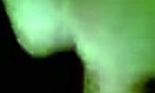 small-dicked guy scores a wet blowjob outdoors at night