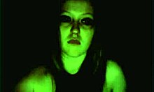 Watch this pale blonde amateur masturbate in the dark?