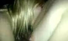 I love watching my two blond girlfriends kiss and fist