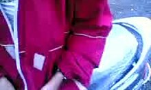 Exotic Amateur Boldly Flashing Big Tits Outdoors