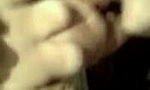 I'm a perky tits brunette, getting my pussy licked thoroughly at home