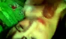 Intriguing close-up session with a brunette amateur performer