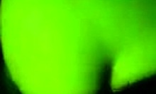 Round booty amateur shows off big ass outdoor