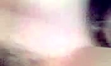 Black bra girlfriend getting creampied on camera