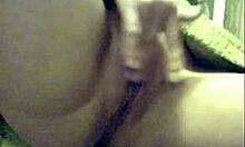 Webcam solo show featuring fingering and gentle masturbation