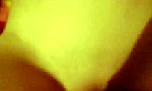 smooth shaved pussy teen rides big cock in pov close-up!