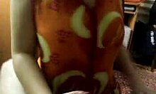 Mature blonde housewife passionately strokes big cock in POV view, teasing and playing with it eagerly!