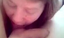 Blond Housewife Reveals Kinkier Side With Kissing And Ball Licking