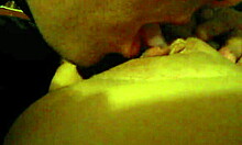 This is very juicy homemade closeup video showing tight pussy licking session