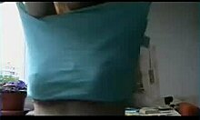 Blonde Chick Teases With Tits And Panties