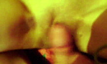 smooth shaved pussy teen rides big cock in pov close-up!