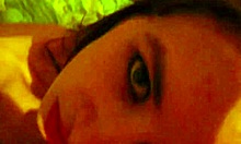 hey, this submissive teen in stockings is totally worshipping that big cock, and she loves the cum on her face!