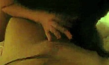 Dark-Haired Beauty Sucking and Sucking Some More!