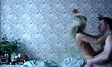 Blonde Girlfriend Gets Fucked Hard With Ankles On Shoulders, Small Tits Bouncing 😍