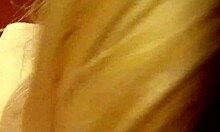 Blond-Haired Wife Eats Ass and Sucks Cock While Masturbating