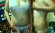 Fat Russian Chicks Kissing Hard on Camera