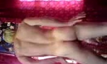 blonde milf with perky tits dances naked while masturbating furiously