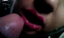 Stylish Hairdo Blonde Amateur Sucking a Fat Boner