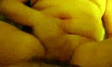 Chubby Amateur Masturbating Wildly in Close-Up View