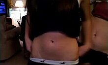 Three kinky amateur girlfriends get wild with naughty webcam antics