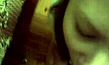 my energetic brunette gf sucks cock in pov