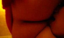 hey, this submissive teen in stockings is totally worshipping that big cock, and she loves the cum on her face!