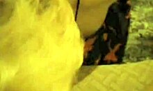 Blond-Haired Chubby Mature Enjoying A Treat