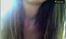 Watch my busty GF squeeze those massive tits?