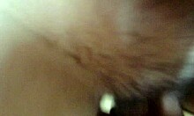 Amateur close-up of a homemade scene with big features and hairy details