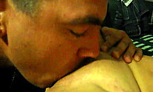 This is very juicy homemade closeup video showing tight pussy licking session