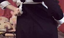 redheaded schoolgirl chats online while using toys