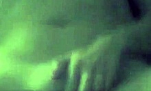 Awesome amateur video features blonde teen masturbating, showcasing nipples and well-endowed body