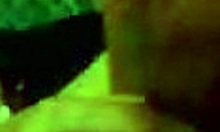 Ponytail girlfriend sucking cock and gaping hot!