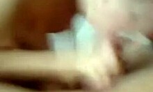 Blond-Haired Amateur Sucks Fat Cock In Kitchen